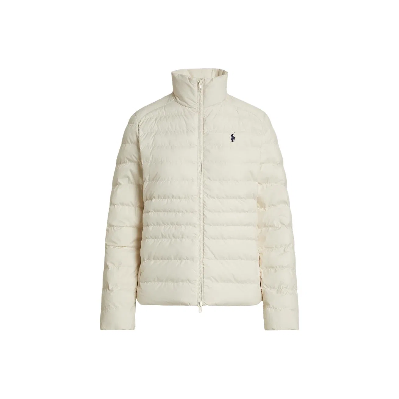 Женская куртка-пуховик прямого кроя Polo Ralph Lauren, Cream White