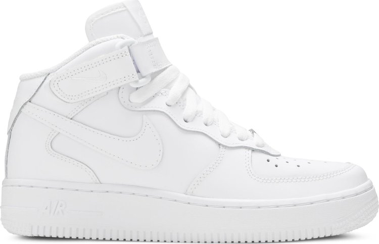 Кроссовки Nike Air Force 1 Mid '06 GS 'White', белый - фото