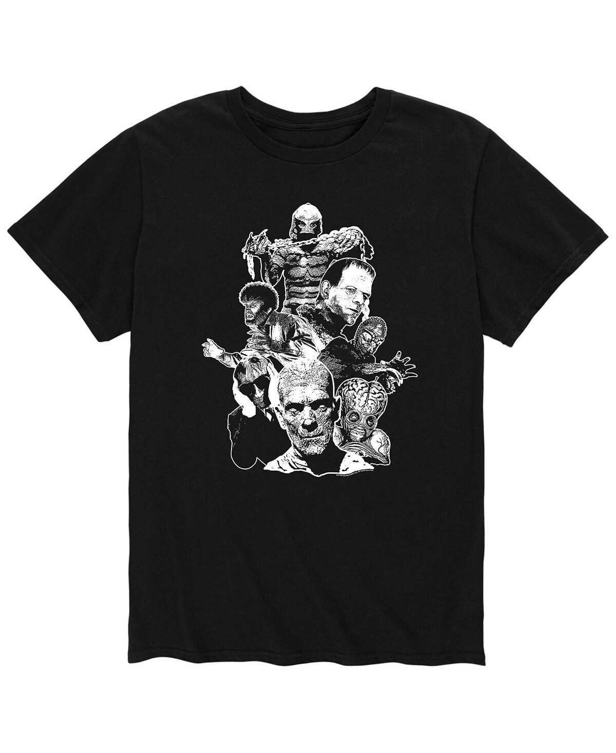 

Мужская футболка universal classic monster AIRWAVES, черный