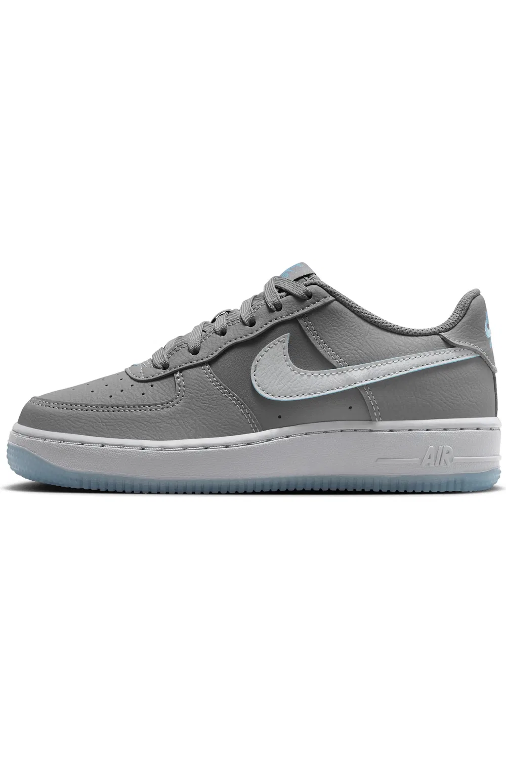 Детские кроссовки баскетбольные Air Force 1 SE Nike, Pencil Point/Blue/Wolf Grey — фото 2