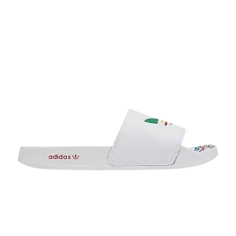 Сланцы Adidas Adilette Slide J, белый