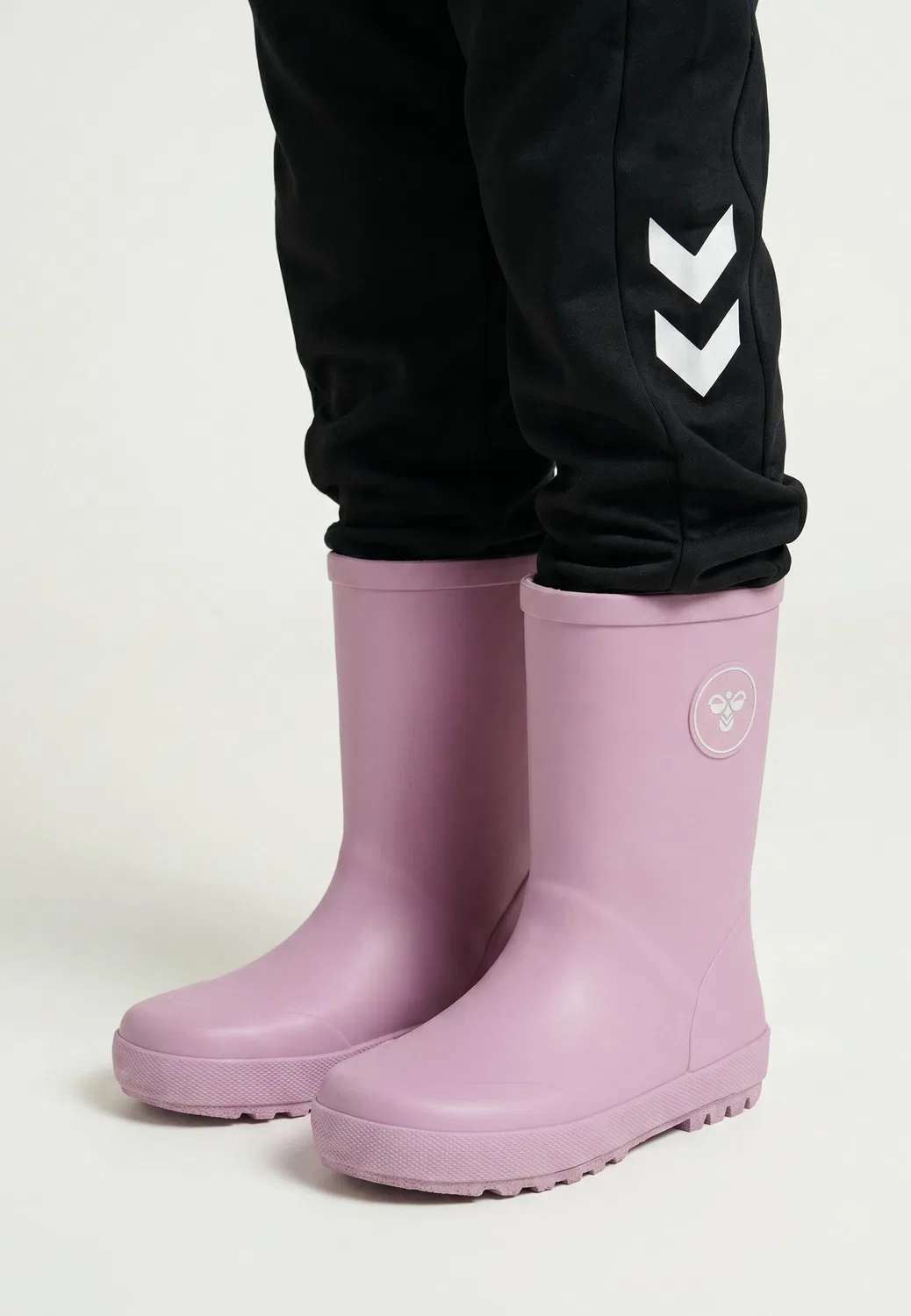 Детские резиновые сапоги Rubber Boot Draußen Hummel, Malvenfarben Bonbonrosa Malvenfarben