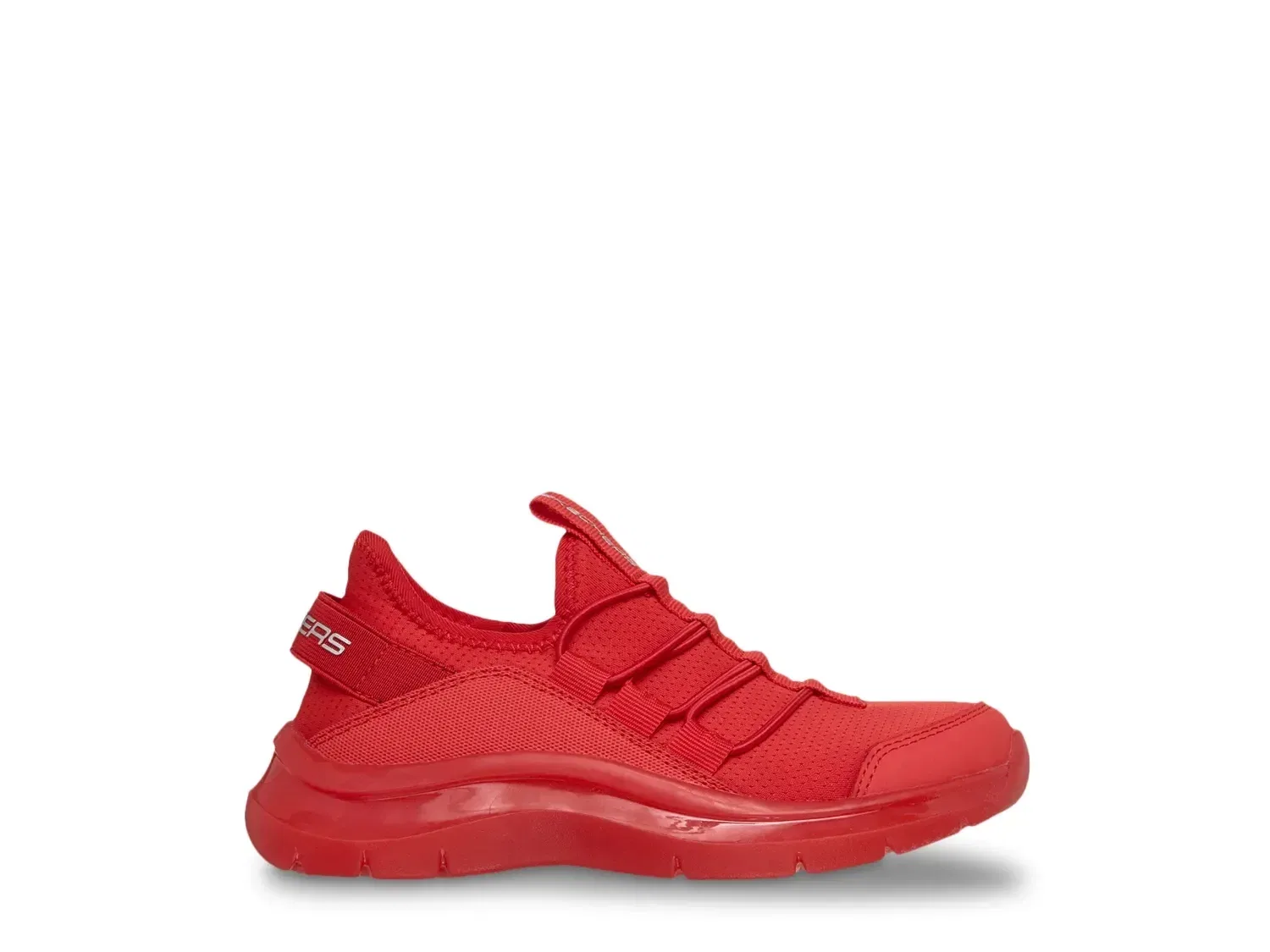Кроссовки slip-on Skech Fast Ice Street-Edge, красные, Skechers — фото 4