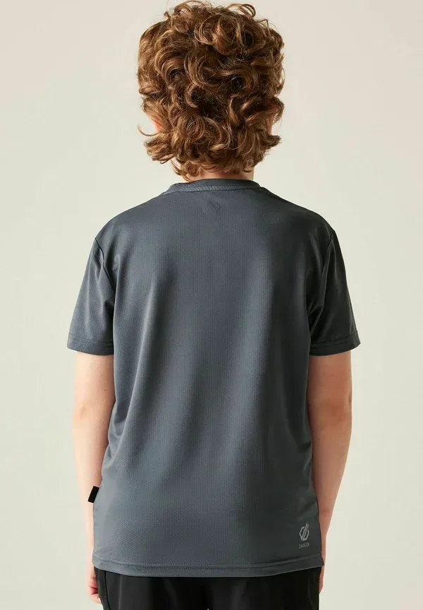 Футболка с принтом Amuse iii Short Sleeved Mesh Graphic T-shirt Regatta, Magnet — фото 3