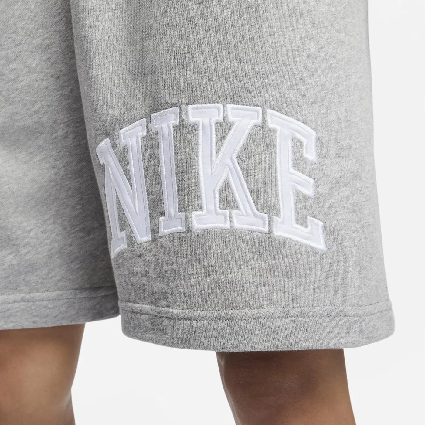 Шорты из футера с логотипом Sportswear Club Nike, серый — фото 3