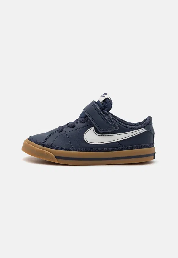 Кроссовки теннисные Court Legacy Nike Sportswear Thunder Blue, Sail, Light Brown, синий/светло-коричневый