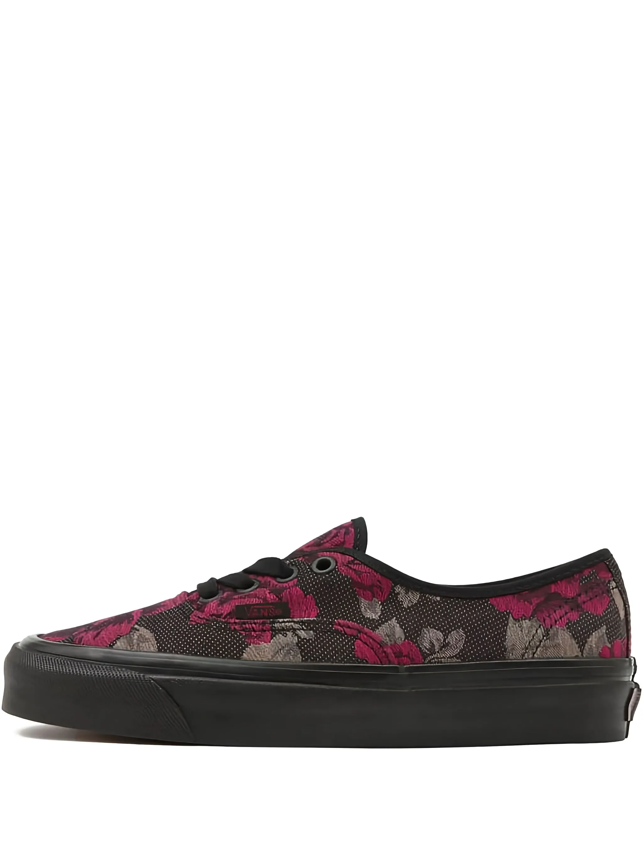 Кеды Anaheim Factory Authentic 44 Black/Red Vans, черный