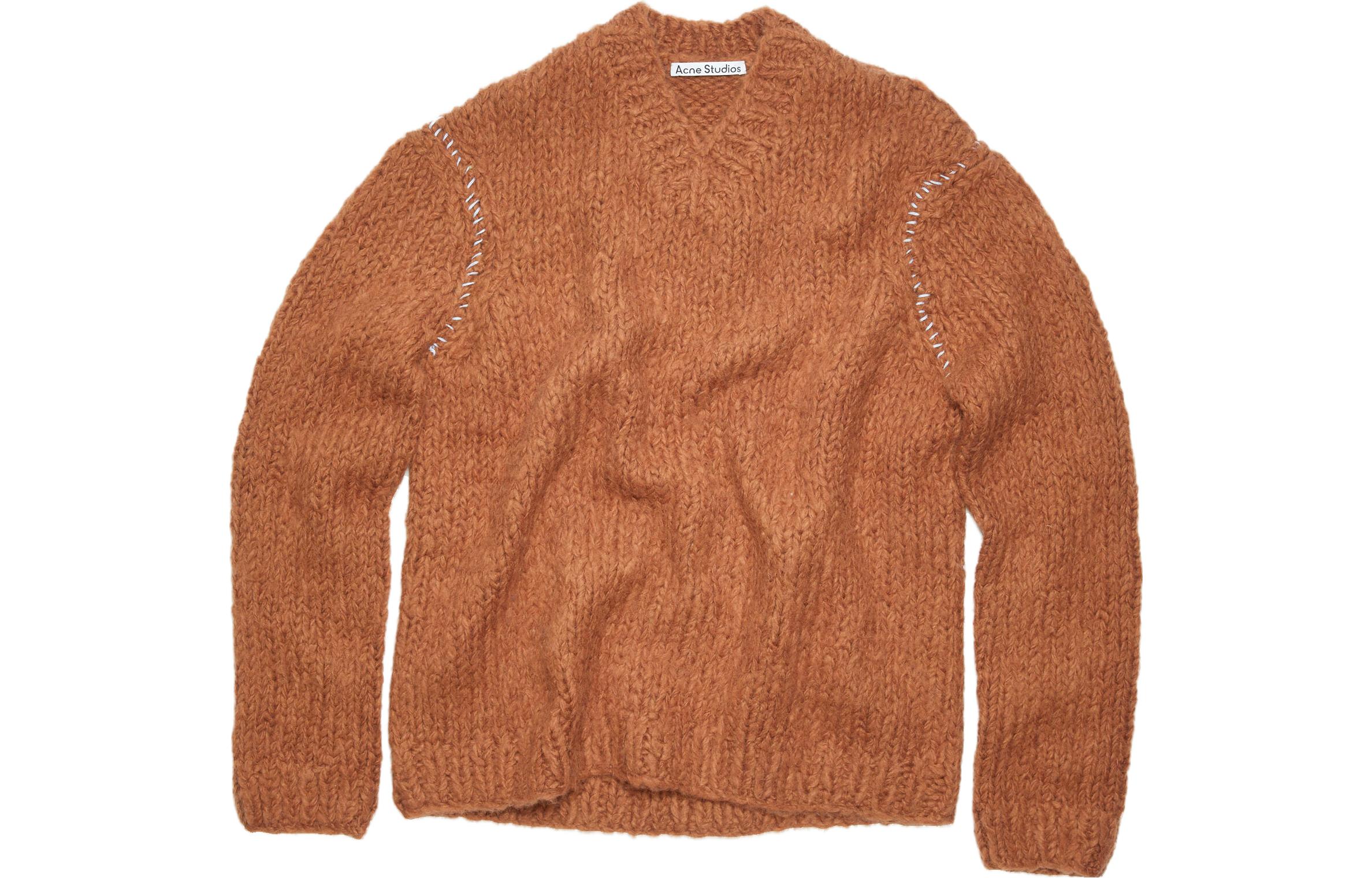 

Свитер унисекс имбирно-коричневый Acne Studios