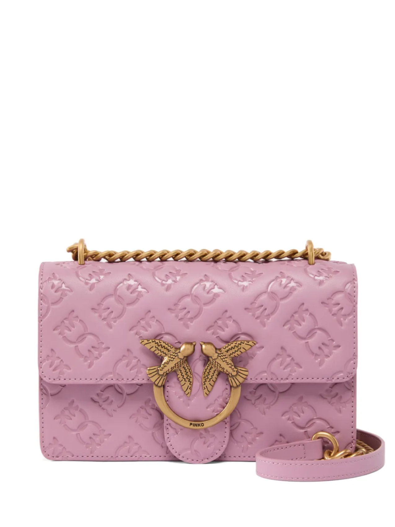 

Мини-сумка на плечо Love PINKO, розовый