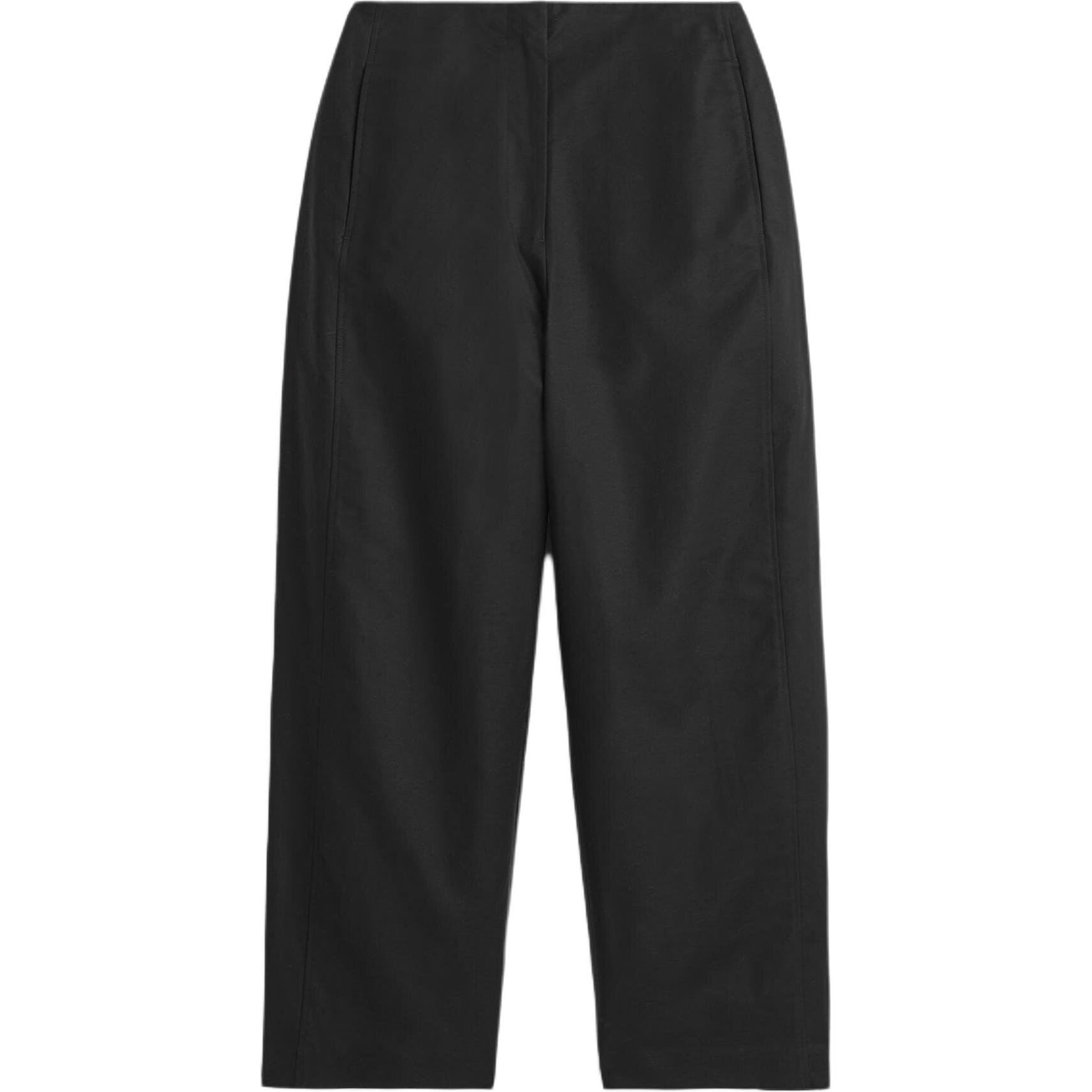 

COS Женские повседневные брюки черного цвета