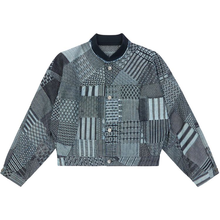 

Куртка Ader Error Semi-Oversized Fit Trucker Jacket 'Blue', синий