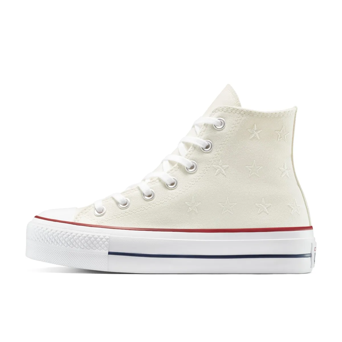 Женские повседневные кеды Chuck Taylor All Star Lift Archive Stars Converse, бежевый — фото 3