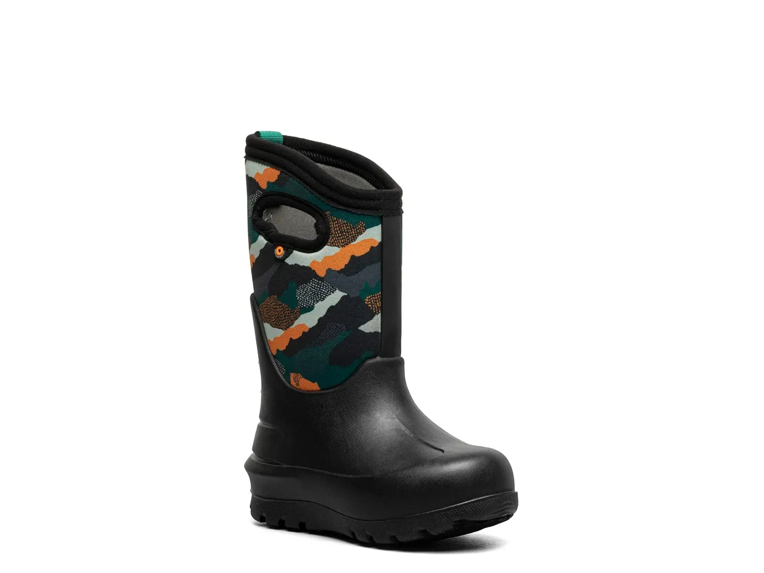 

Ботинки Bogs Neo Classic Rain Boot — детские, черный камуфляжный принт