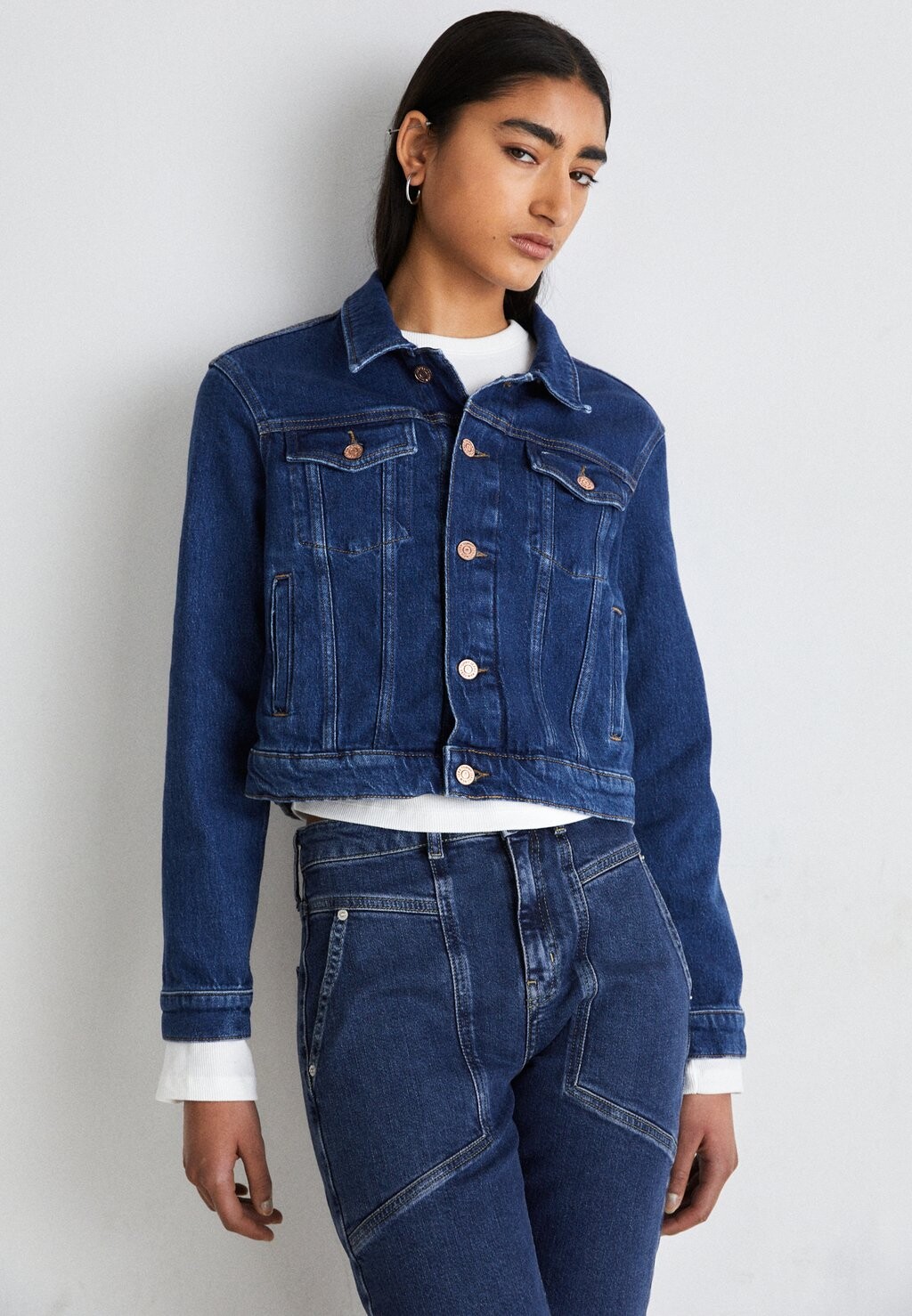 

Джинсовая куртка IZZIE Tommy Jeans, темно-синий