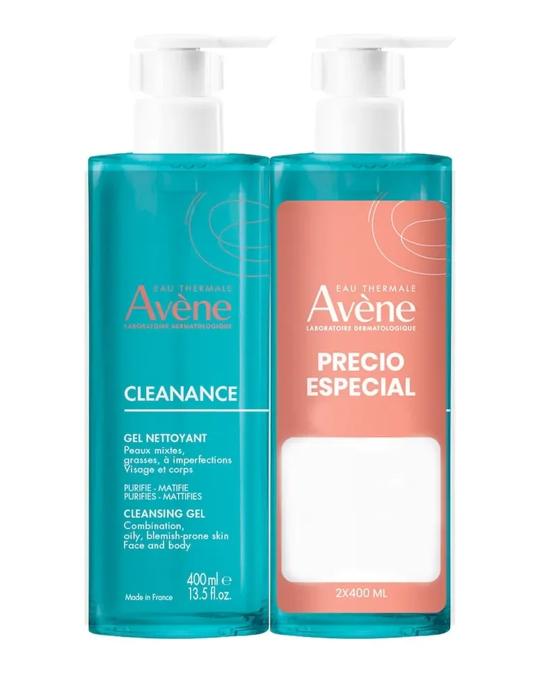 Очищающий гель Purficante Duo Cleanance 400 мл Avene Avène