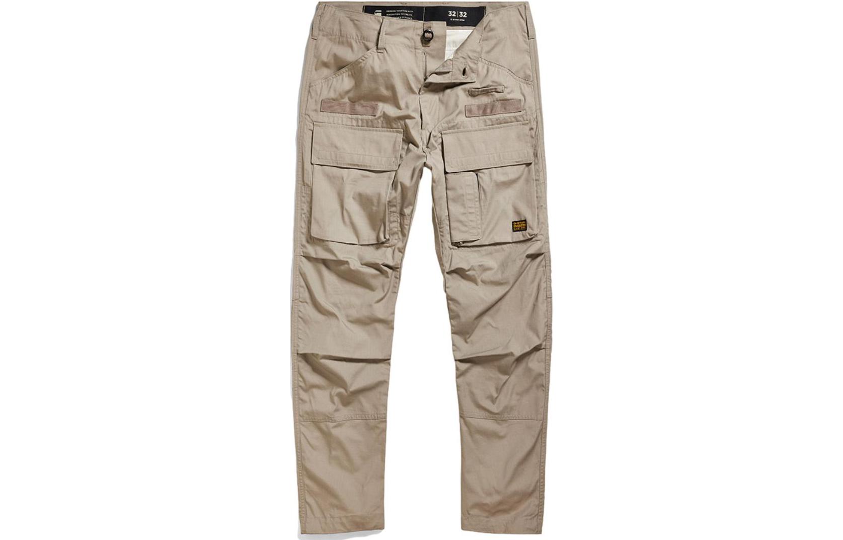 

G-STAR RAW Карго штаны мужские elephant skin yellow