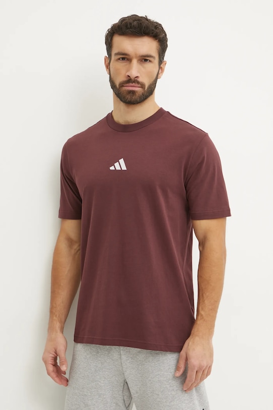 

Хлопковая футболка Essential Adidas, красный