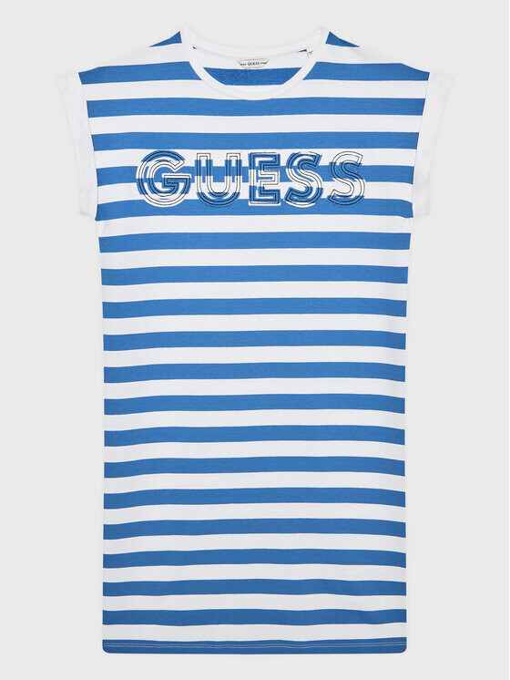

Летнее платье стандартного кроя Guess, синий