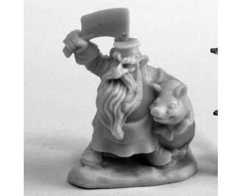 

Миниатюра Reaper Dark Heaven Bones: Dwarven Butcher