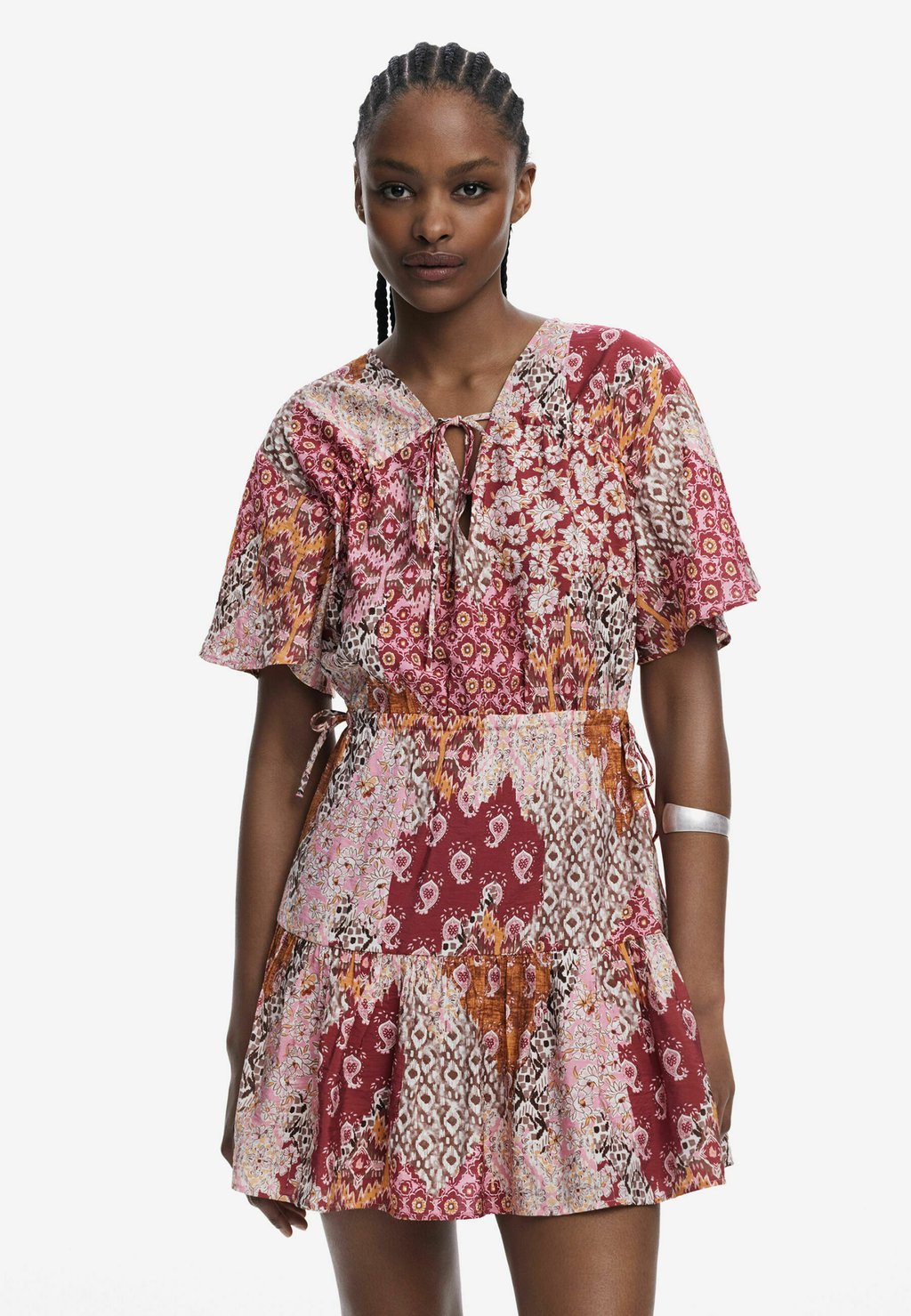 

Повседневное платье BOHO Desigual, красный
