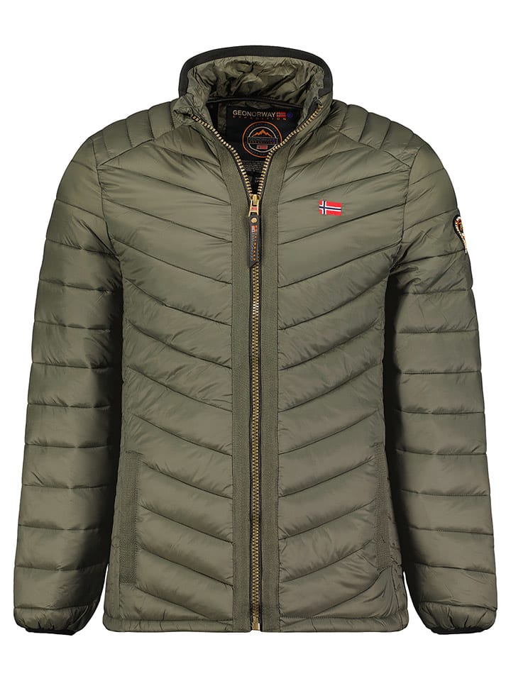 

Geographical Norway Стеганая куртка "Carliti" оливкового цвета