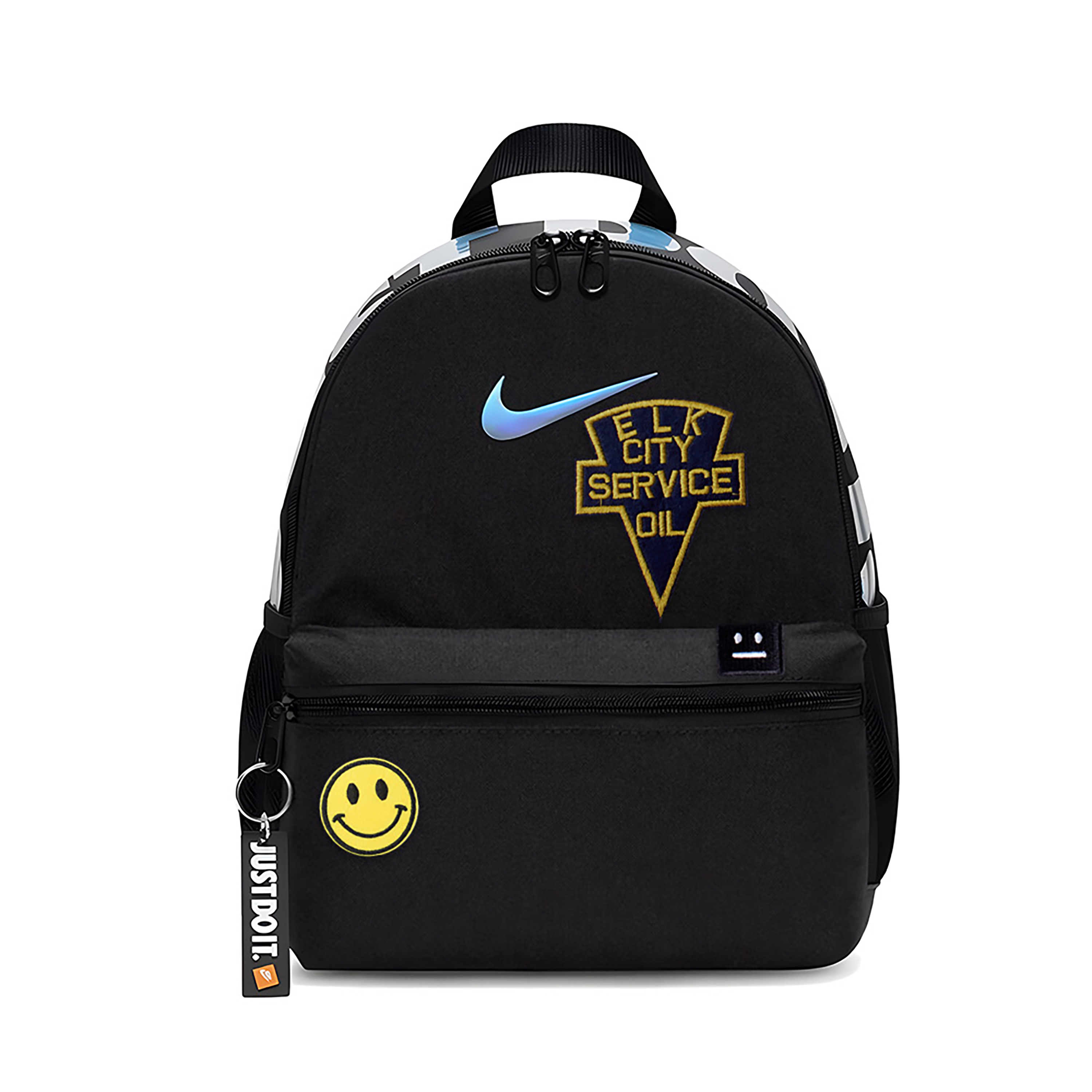 

Nike Тканевый рюкзак малый унисекс черный, Bright