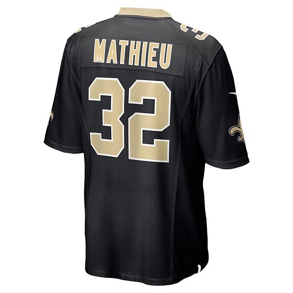 Футболка New Orleans Saints Tyrann Mathieu черная Nike — фото 4