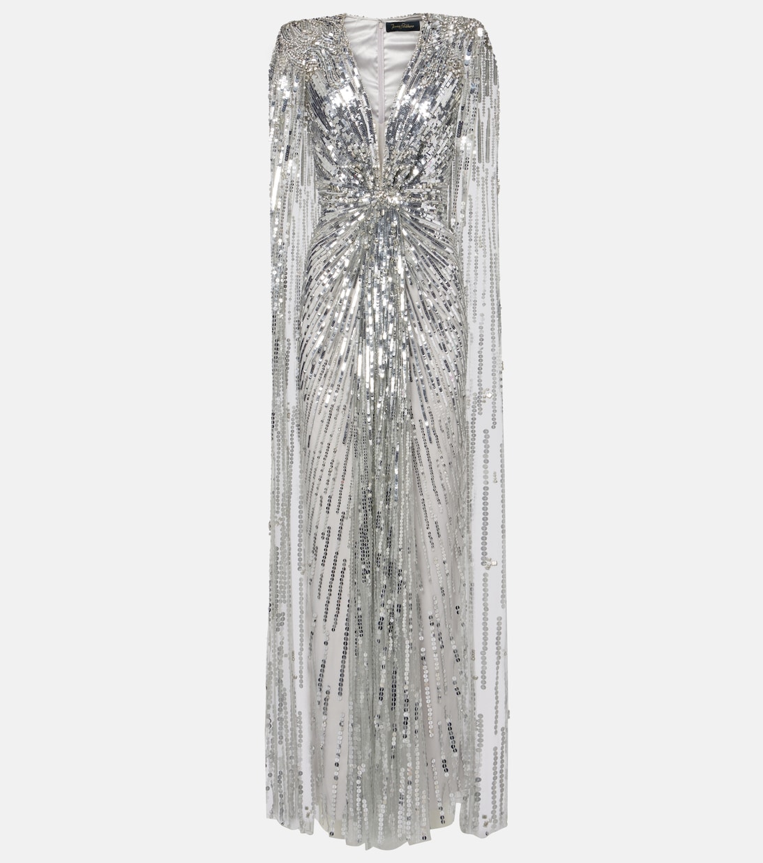 

Коктейльное платье Золотая лихорадка с пайетками Jenny Packham, Ammonite