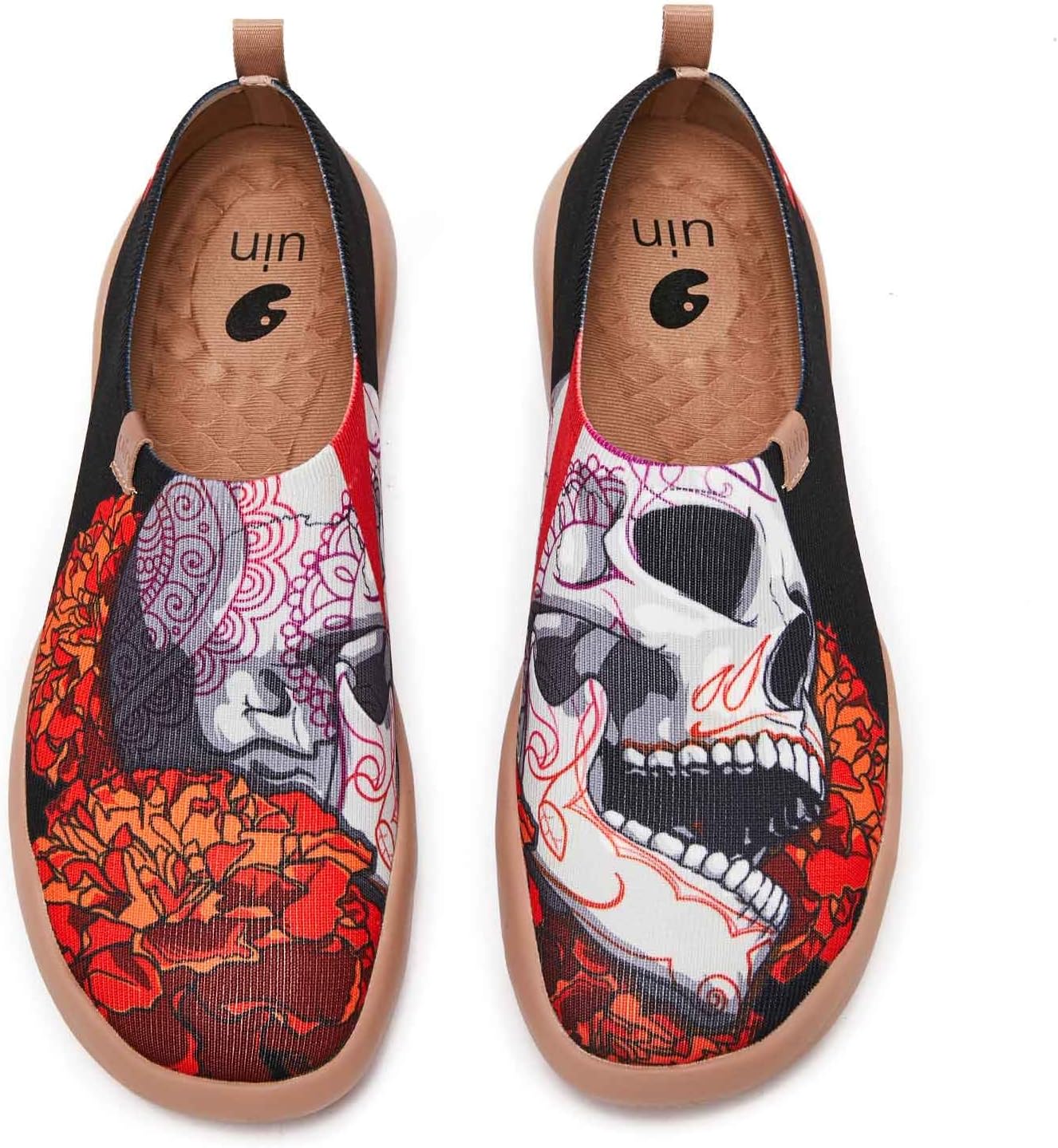 

Мужские лоферы UIN, дорожная обувь, слипоны, вязаные прогулочные туфли, повседневные, легкие, удобные, модные кроссовки, «Признание в любви», Толедо II, Skeleton