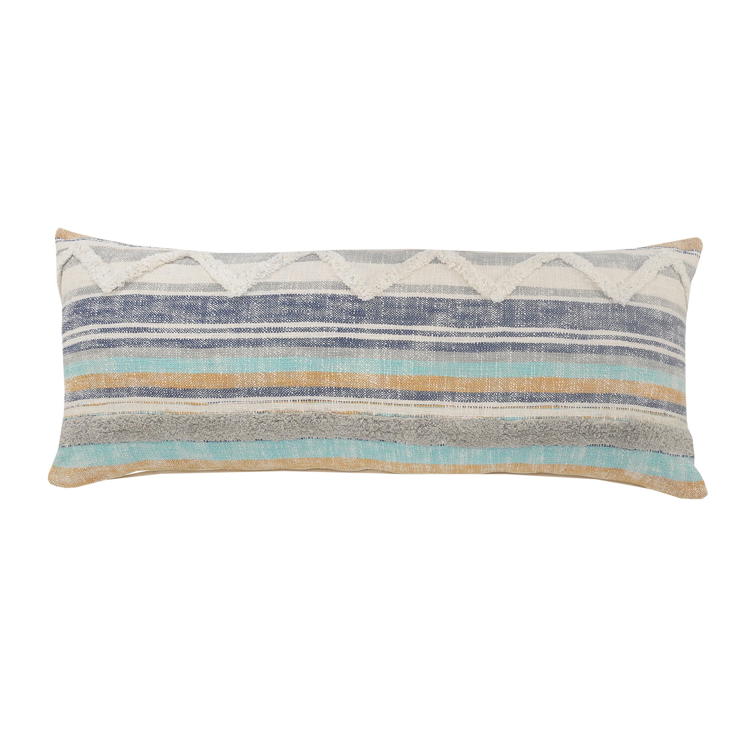 

Декоративная подушка Ox Bay Rustic Coast Chevron 14 x 36 дюймов, синий