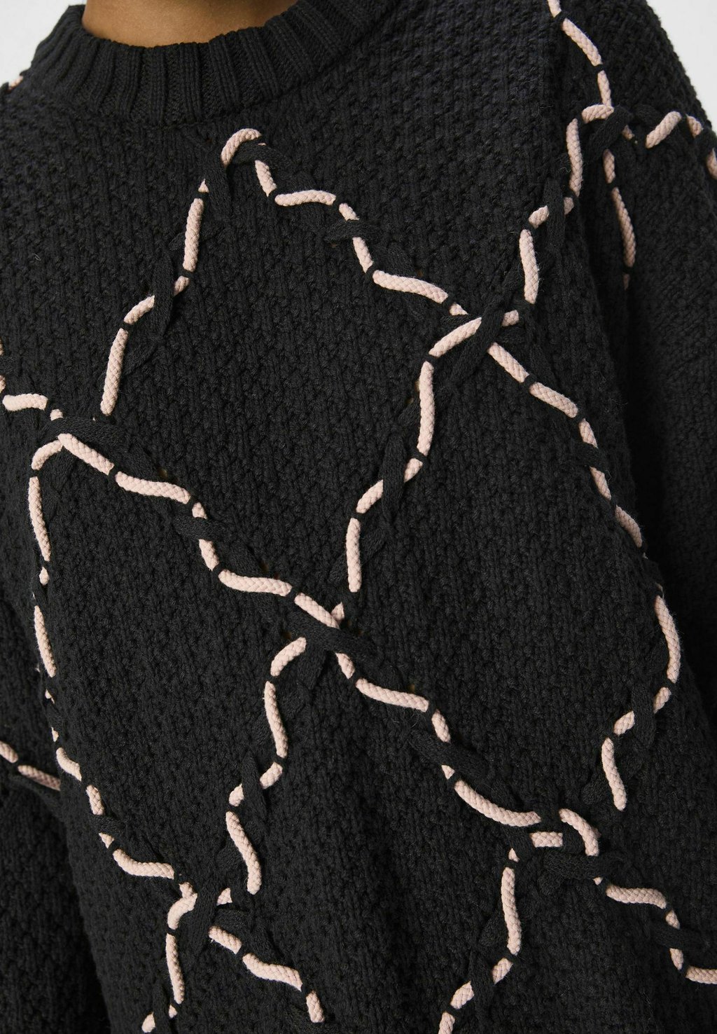 

Джемпер LONGLINE Object, черный