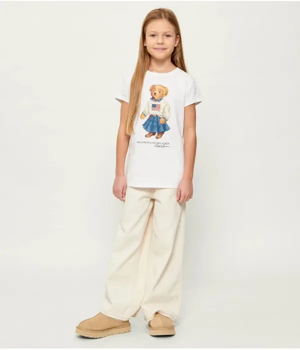 Футболка regular fit Polo Ralph Lauren, белый — фото 2