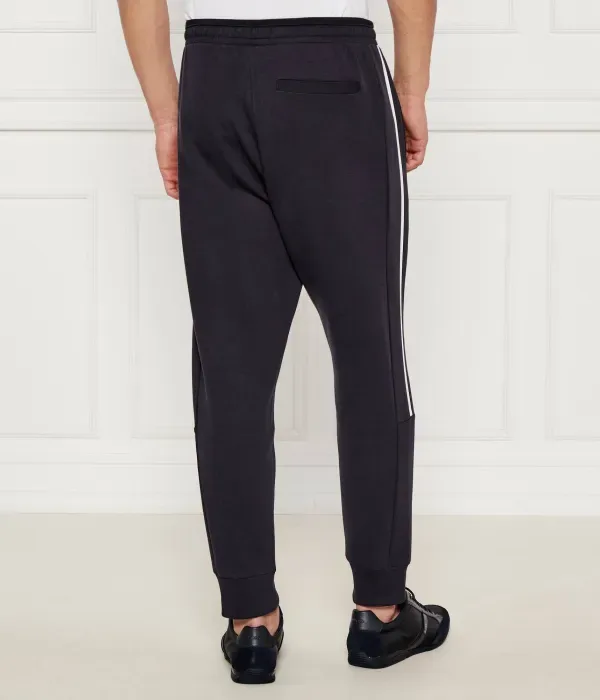 Спортивные штаны Хадиконос regular fit Boss Green, темно-синий — фото 3