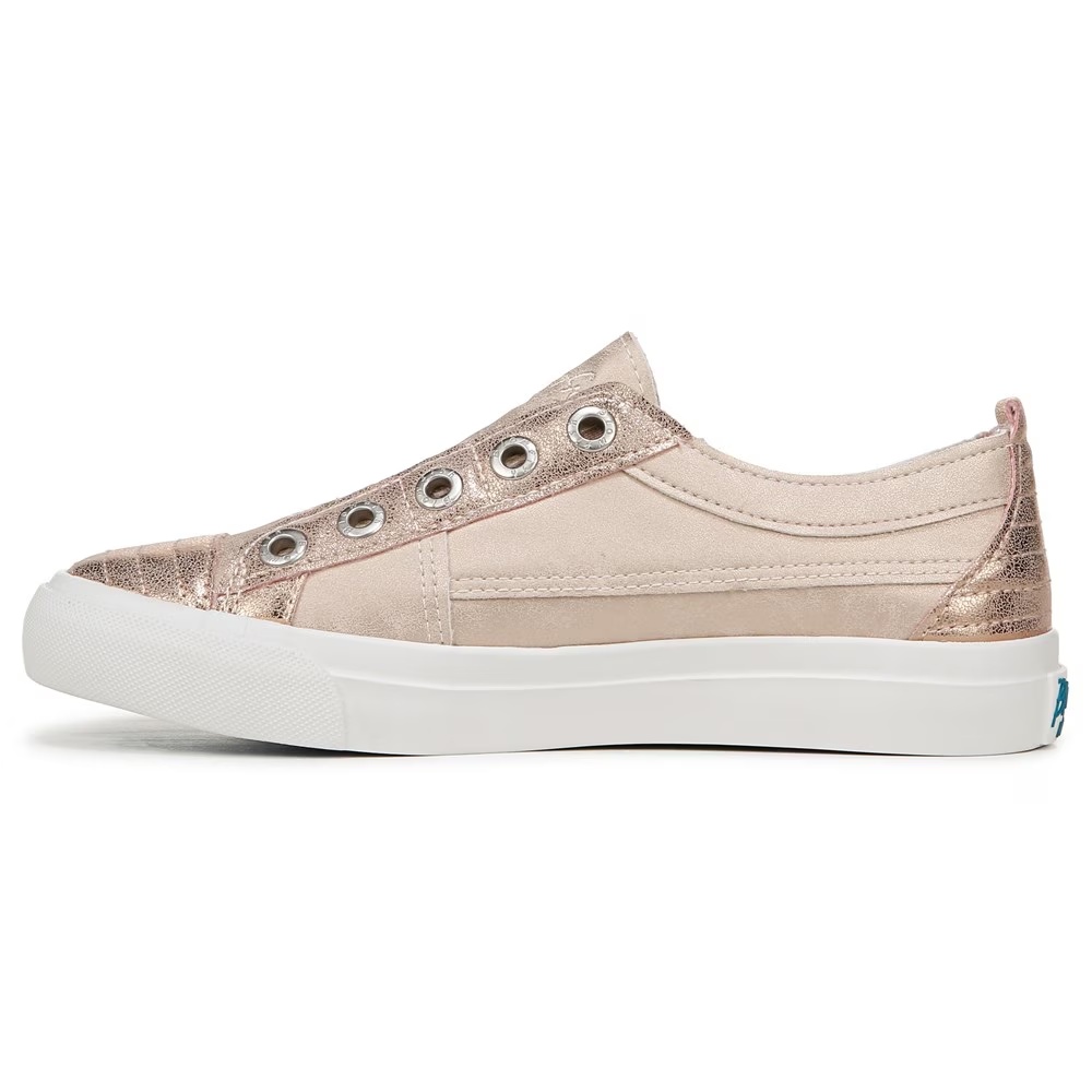 Кеды без шнуровки Blowfish Malibu, rosegold faux leather — фото 4