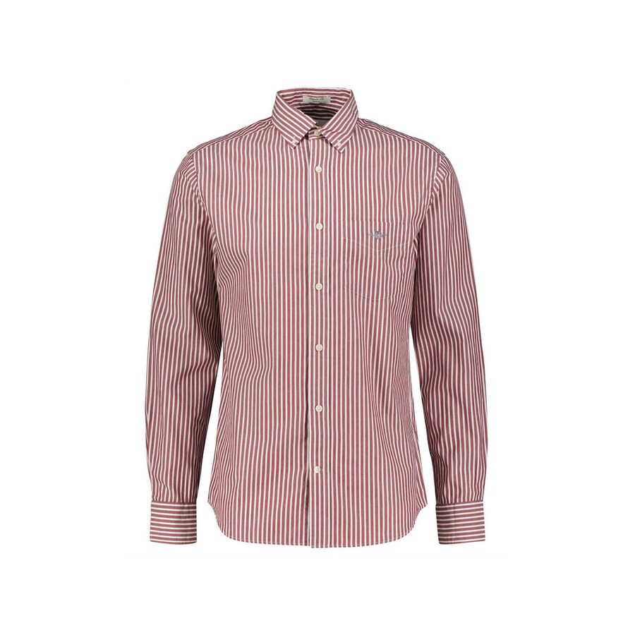 

Рубашка на пуговицах классического кроя GANT, Dark red