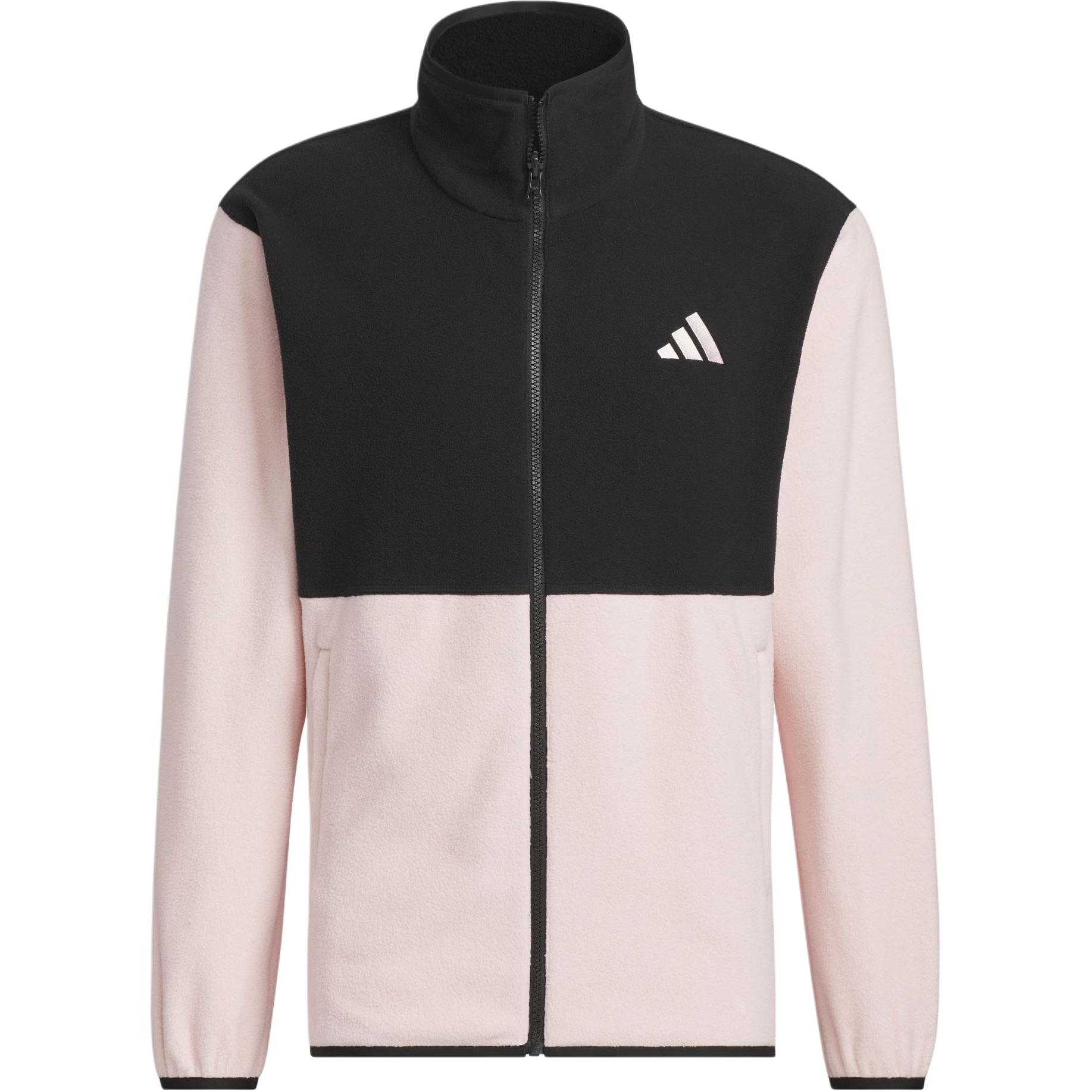 Трехслойная флисовая куртка Jackets & Coats Женская Песочный Коричневый Розовый Adidas — фото 3