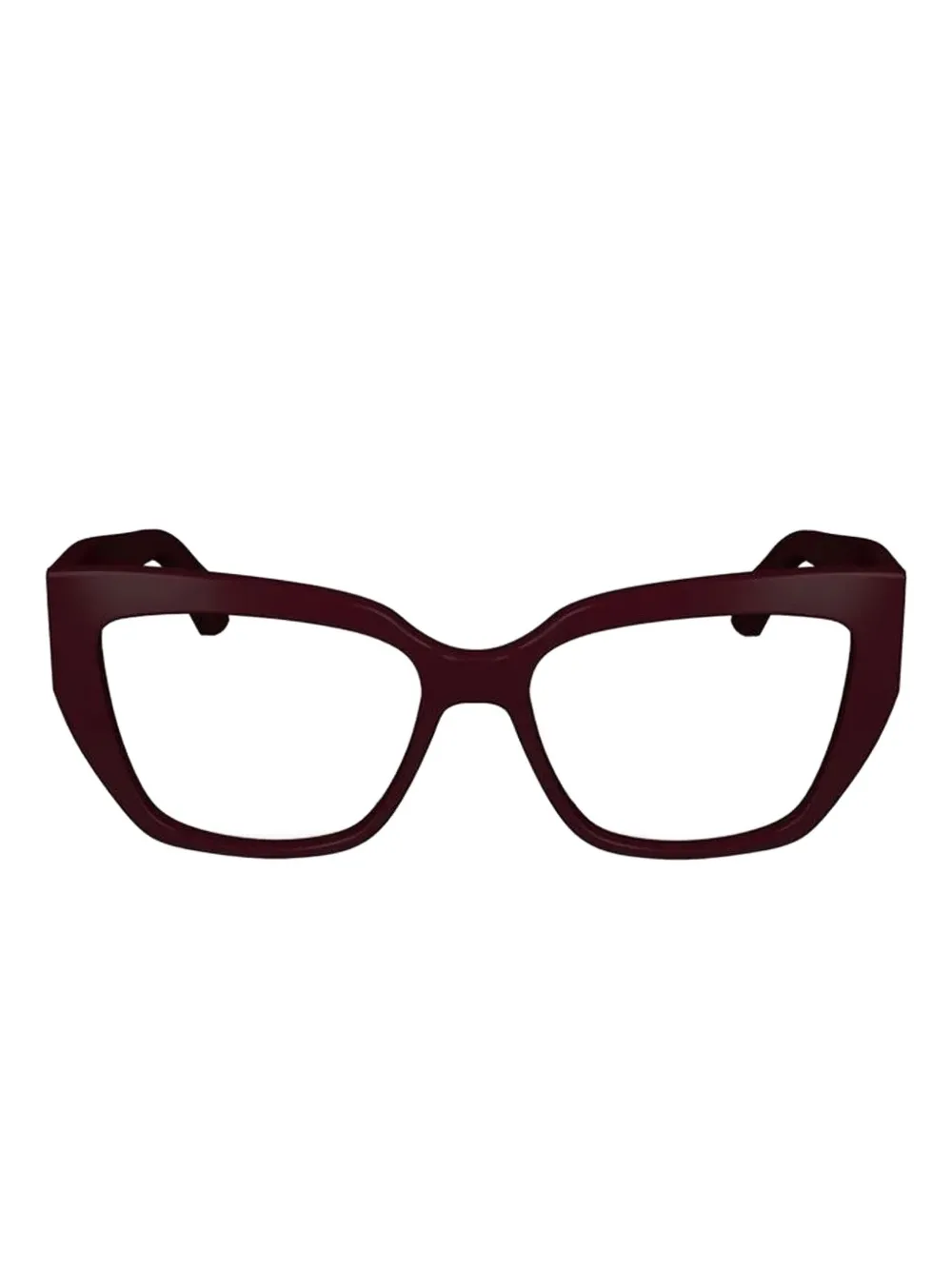 

Очки в форме кошачьих глаз Ferragamo, красный