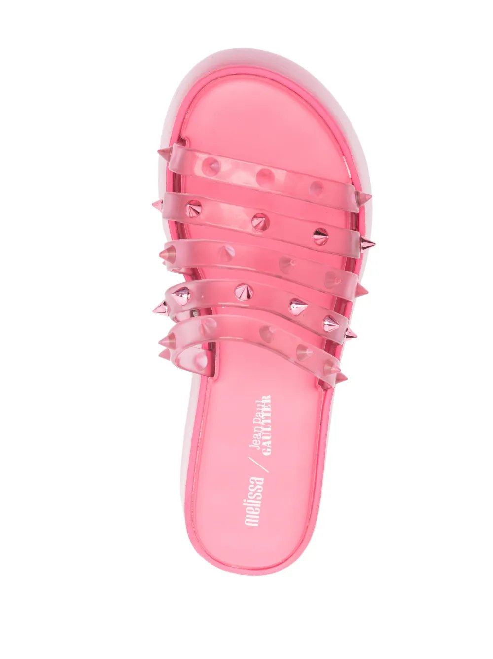 Шлепанцы Punk Love Becky из коллаборации с Melissa Jean Paul Gaultier, розовый — фото 4
