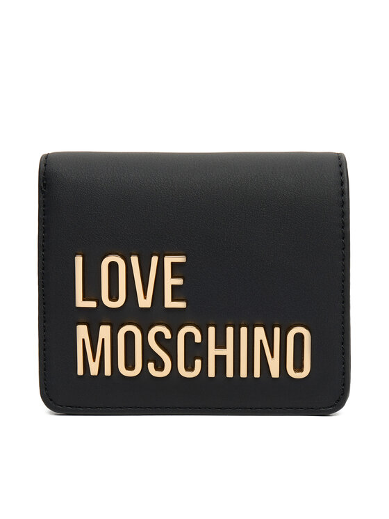 

Маленький женский кошелек JC5612PP1NKD0000 Love Moschino, чёрный