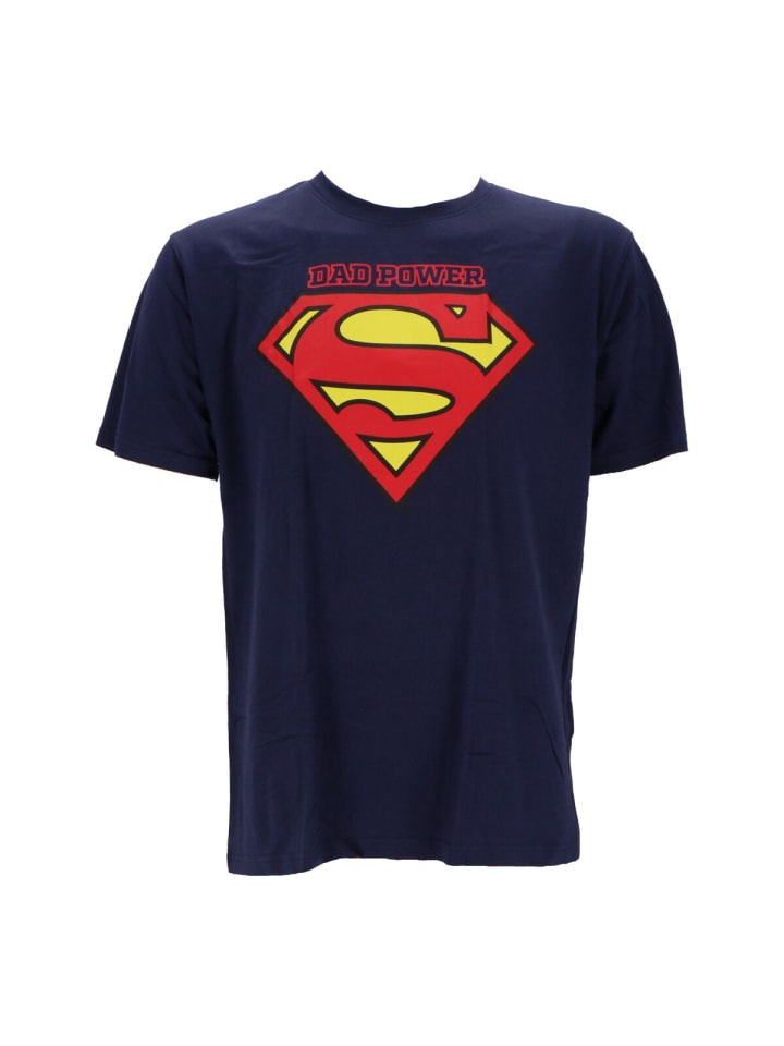

Футболка Superman Shirt für Herren 100% Baumwolle Logo, черный