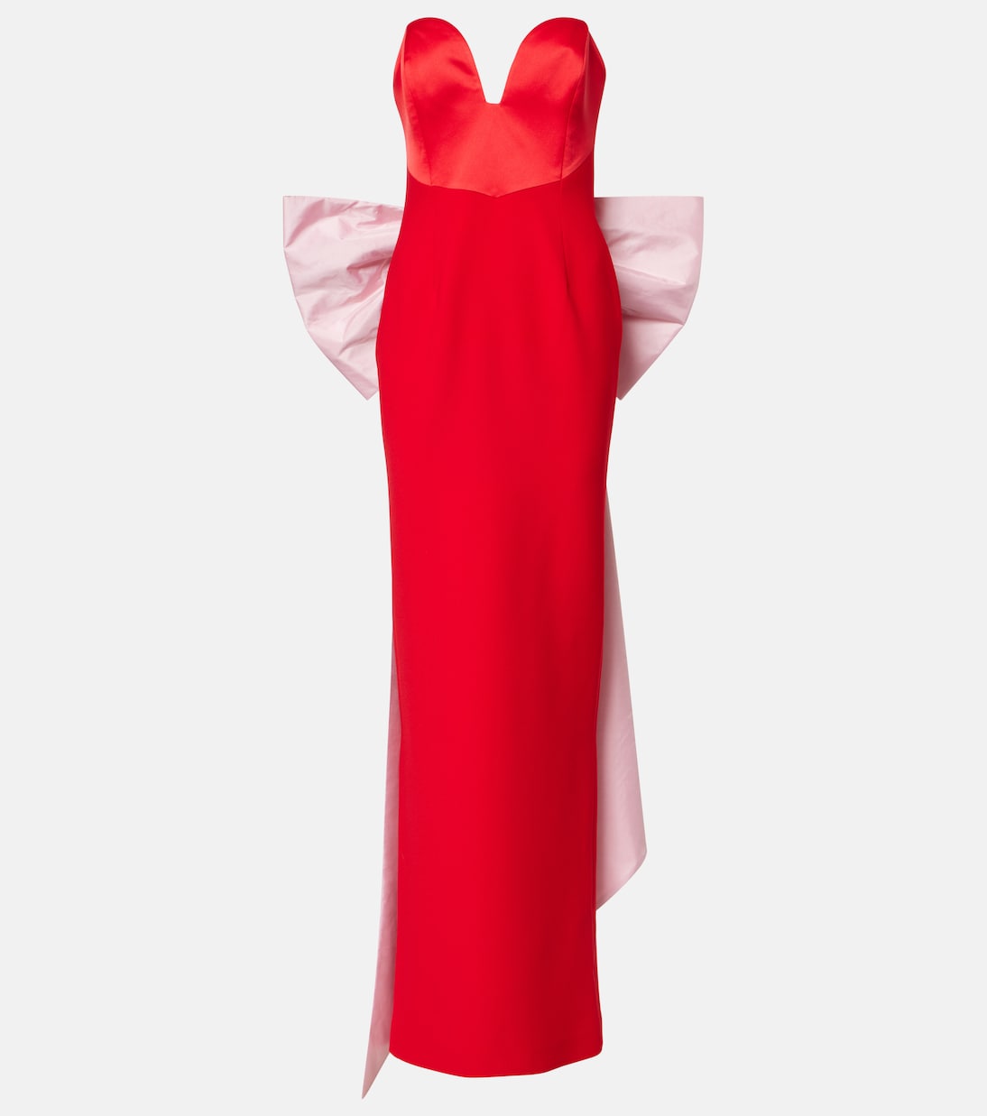 

Платье-бюстье Vera The New Arrivals Ilkyaz Ozel, красный