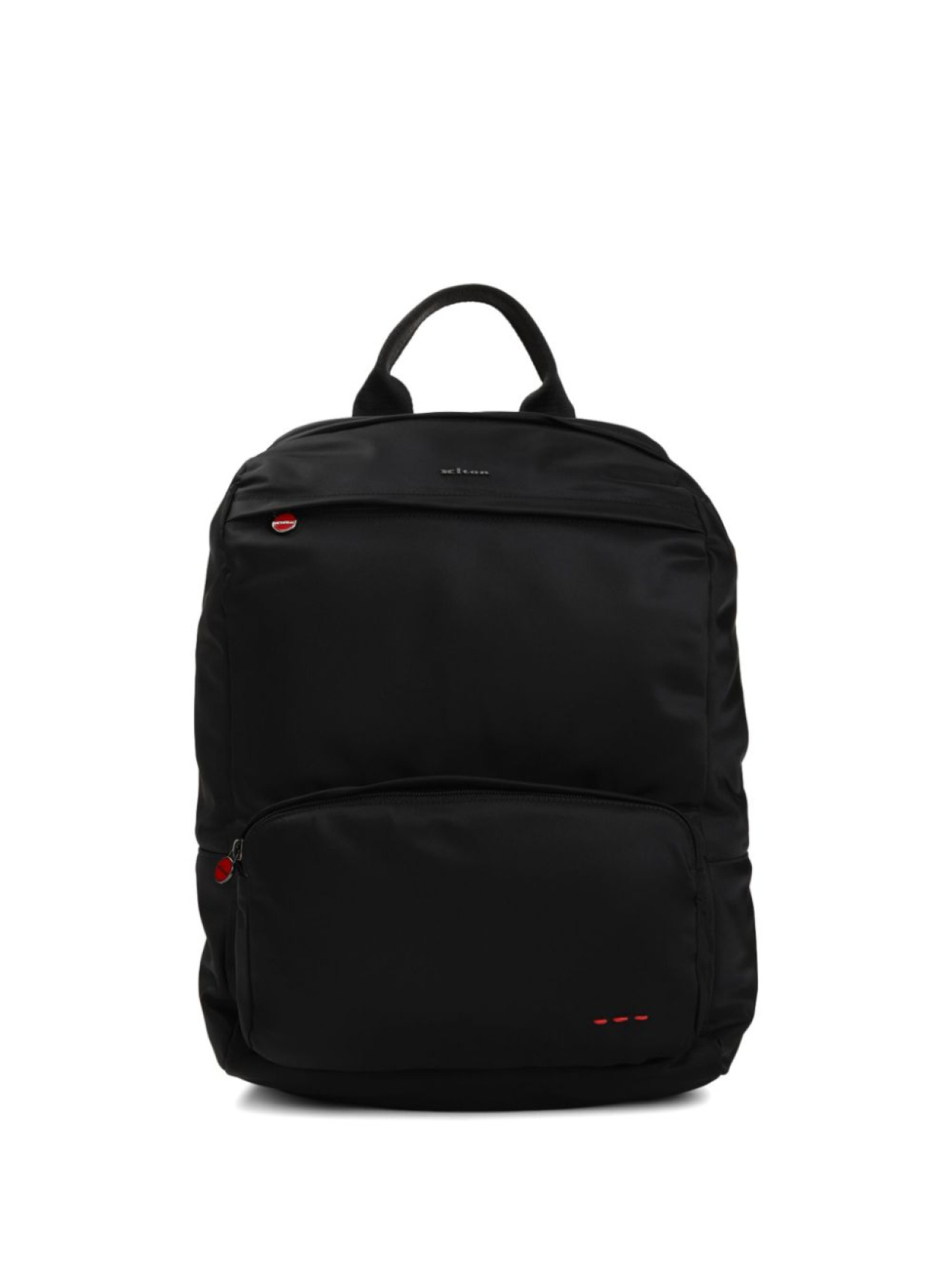 

Kiton рюкзак с логотипом, черный