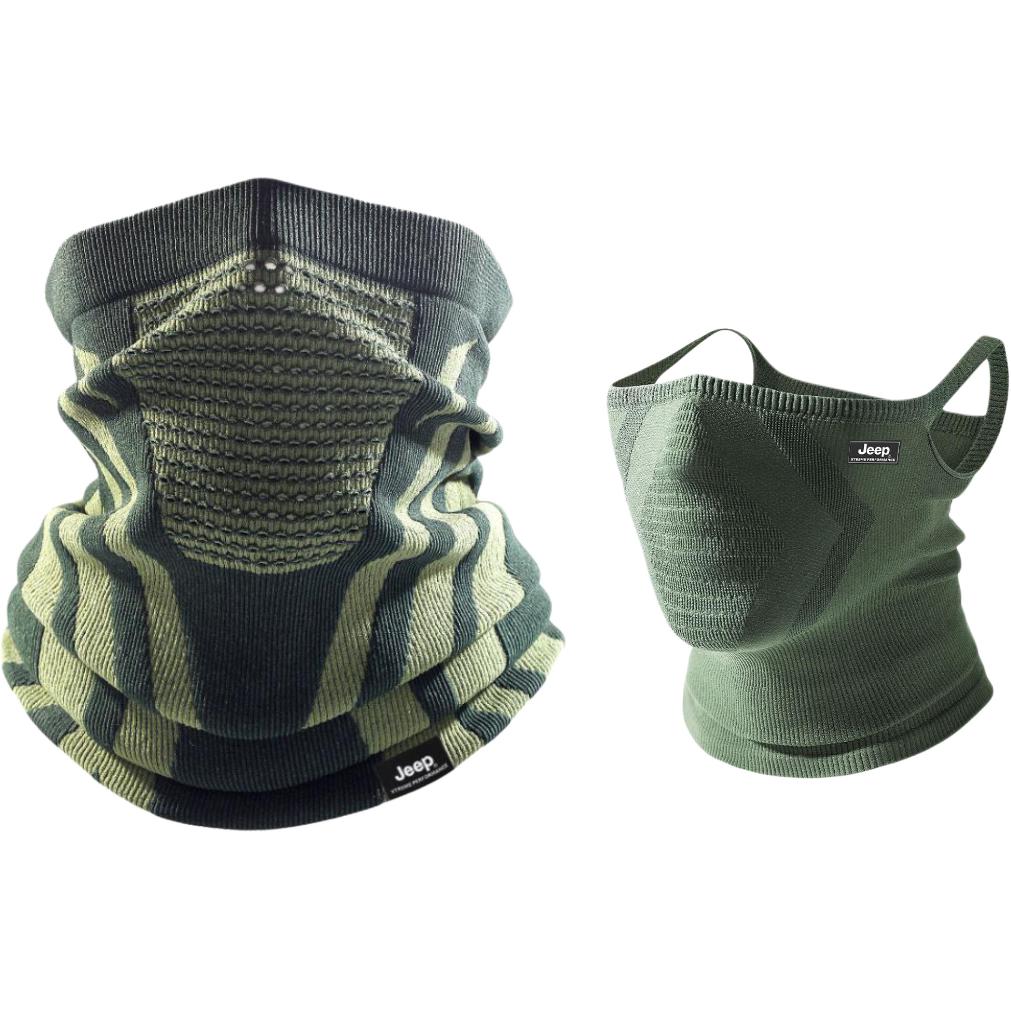 

Шарф Unisex Jeep, two-piece set[army зеленый extended length thickened+army зеленый ear-lined style]