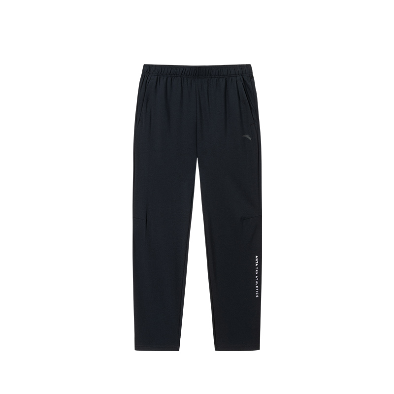 

ANTA Трикотажные спортивные штаны мужские базовые черные