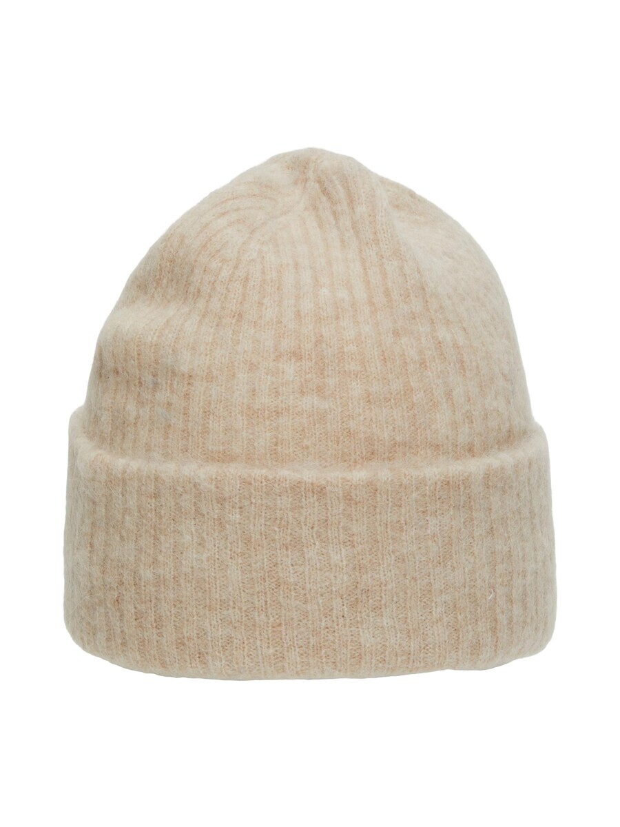 

Шапка SELECTED FEMME Beanie Maline, пятнистый бежевый