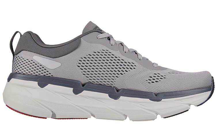 Кроссовки Max Cushioning для тренировок для мужчин с низким верхом, серые Skechers — фото 2