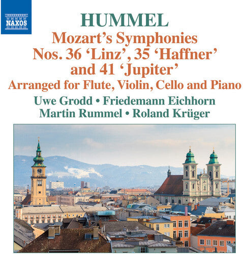 

CD диск Mozart / Grodd / Eichhorn / Rummel / Kruger: Symphonies No. 35 & 36 & 41 - Arranged for Flute