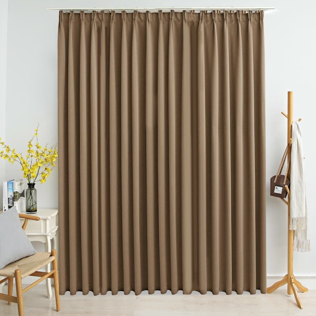 

Штора блэкаут с крючками синяя 290 х 245 см. DKD HOME DECOR