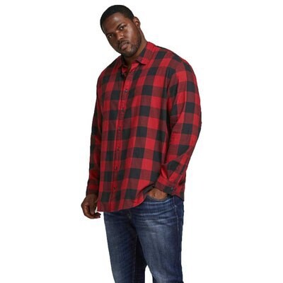 

Рубашка Jack & Jones Gingham Twill, красный