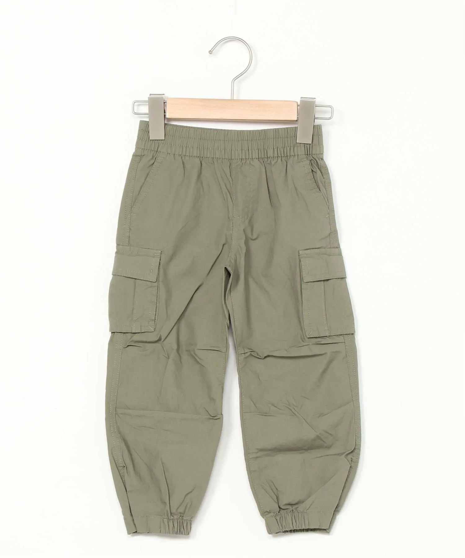 (K)babyGap Парашютные брюки-карго на резинке GAP, MESCULEN_GREEN — фото 4